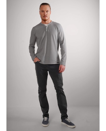 CLE Джемпер муж. 562656/04кжн maxi(макси), серый/белый
