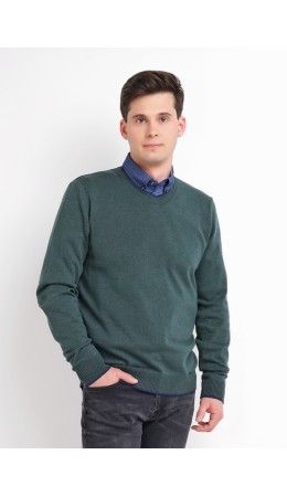 CLE Джемпер муж. 602806хmaxi(макси), т.зелёный