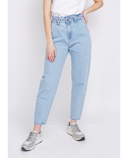 CLE Джинсы жен. 213606ру Baloon 42-50, св.голубой