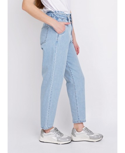 CLE Джинсы жен. 213606ру Baloon 42-50, св.голубой