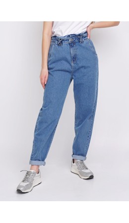 CLE Джинсы жен. 213606ру Baloon 42-50, св.синий