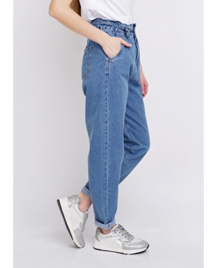 CLE Джинсы жен. 213606ру Baloon 42-50, св.синий