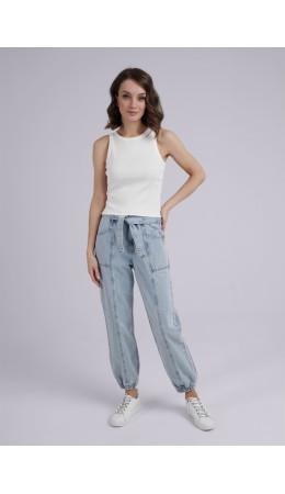 CLE Джинсы жен. 243875ру JOGGER 26-30, св.голубой