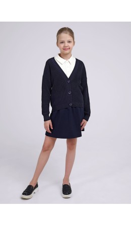 CLE Жакет дев. 904113ха, т.синий