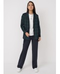 CLE Жакет жен. 136363/124ввэ, зелёный/чёрный