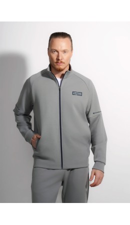 CLE Куртка муж. 562692/12сд maxi(макси)_п, св.серый