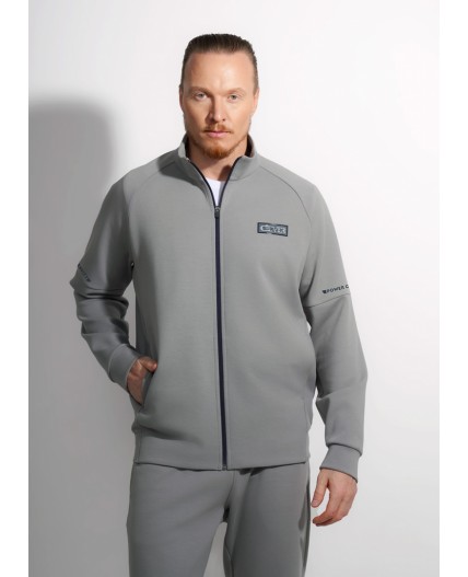 CLE Куртка муж. 562692/12сд maxi(макси)_п, св.серый