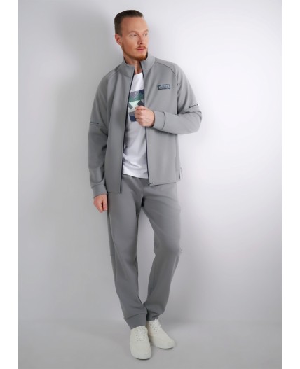 CLE Куртка муж. 562692/12сд maxi(макси)_п, св.серый