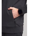 CLE Куртка муж. 662108зэ maxi(макси), чёрный/т.серый