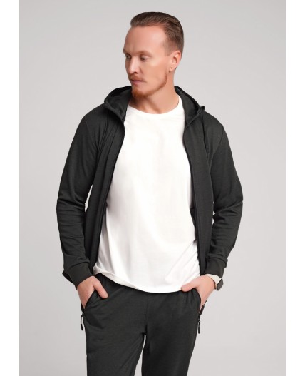 CLE Куртка муж. 662108зэ maxi(макси), т.зелёный/чёрный