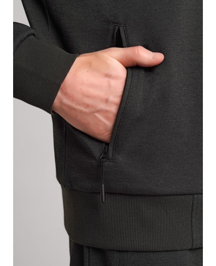 CLE Куртка муж. 662108зэ maxi(макси), т.зелёный/чёрный