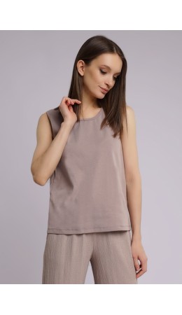 CLE Майка жен. 336256рр, кофейный