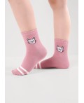 CLE Носки дет.В1001 16-18,18-20 маркет дев, розовый