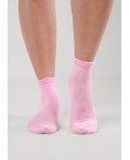 CLE Носки дет.С1632 24 сетка дев, розовый