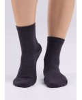 CLE Носки жен.L1000 маркет хл+эл, т.серый