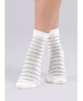 CLE Носки жен.L1001 маркет хл+эл, белый