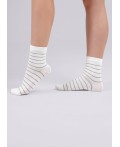 CLE Носки жен.L1001 маркет хл+эл, белый