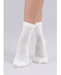 CLE Носки жен.L1002 маркет хл+эл, белый