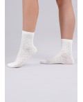 CLE Носки жен.L1002 маркет хл+эл, белый