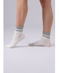 CLE Носки жен.L2000 маркет хл+эл, белый