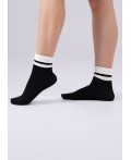 CLE Носки жен.L2000 маркет хл+эл, чёрный