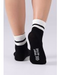 CLE Носки жен.L2000 маркет хл+эл, чёрный