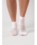 CLE Носки жен.S244 база сетка, белый