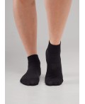 CLE Носки жен.S244 база сетка, чёрный