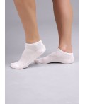 CLE Носки жен.Д203 хл+эл ук се, белый