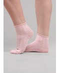 CLE Носки жен.Д5653 сетка хл+эл, розовый
