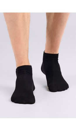 CLE Носки муж.M2000 маркет сетка, чёрный