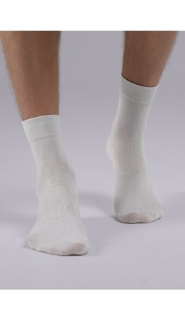 CLE Носки муж.К004Л база хл+эл, белый