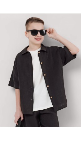 CLE Сорочка верх.мал. 863311/16муж, чёрный