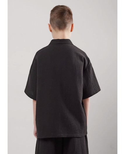 CLE Сорочка верх.мал. 863311/16муж, чёрный