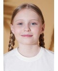 CLE Футболка дев. 867439/17кд_п, молочный