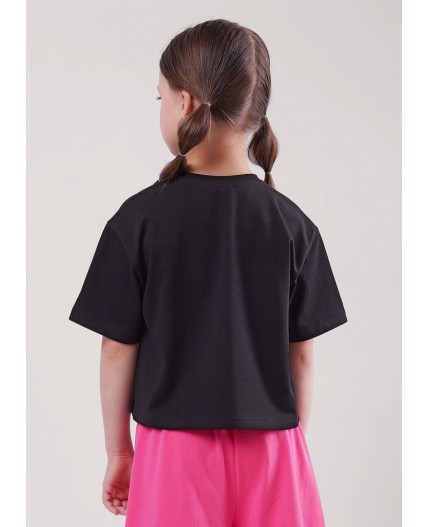 CLE Футболка дев. 867441/17кд_п, чёрный