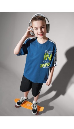 CLE Футболка мал. 867425/18кд_п, т.синий