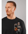 CLE Футболка муж. 560351/15кд 1 maxi(макси)_п, чёрный