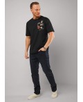 CLE Футболка муж. 560351/15кд 1 maxi(макси)_п, чёрный