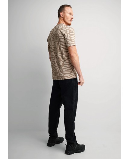 CLE Футболка муж. 561982/03гн maxi(макси), бежевый/т.бежевый