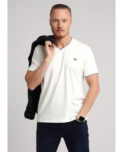 CLE Футболка муж. 562012/04гг maxi(макси)_п, молочный