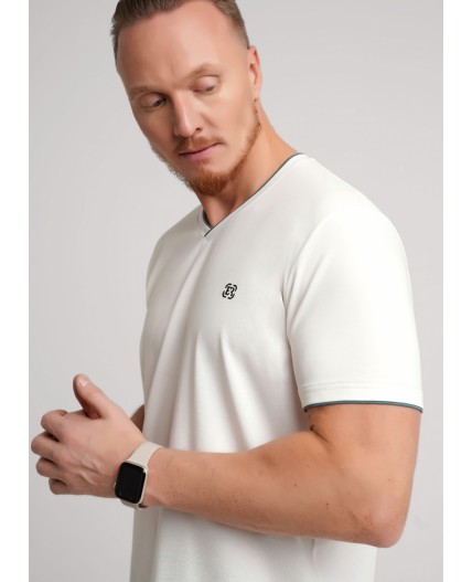 CLE Футболка муж. 562012/04гг maxi(макси)_п, молочный