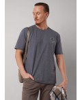 CLE Футболка муж. 562301/13о maxi(макси)_п, т.серый