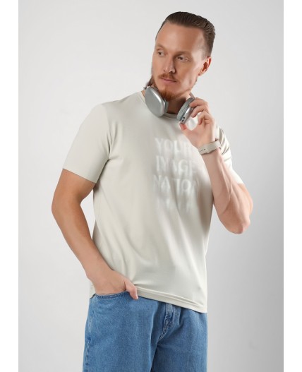 CLE Футболка муж. 562404/06г maxi(макси)_п, св.бежевый