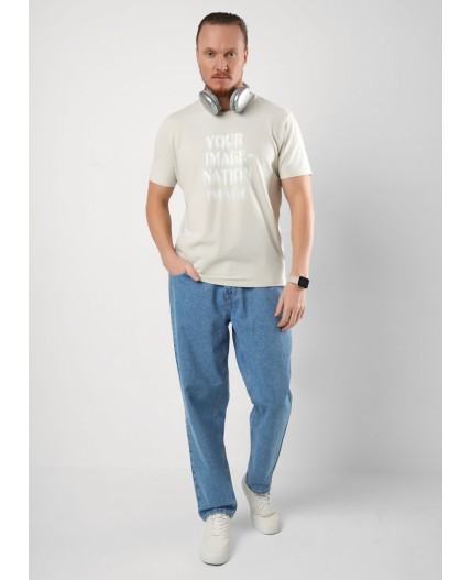 CLE Футболка муж. 562404/06г maxi(макси)_п, св.бежевый