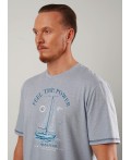 CLE Футболка муж. 562527/20о_п, голубой