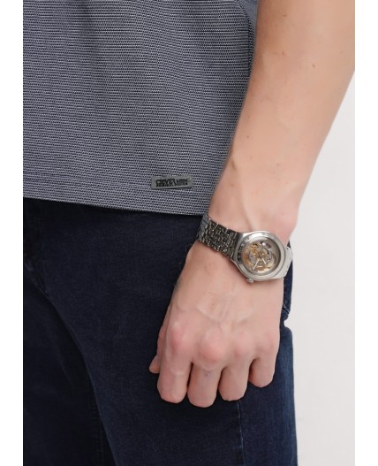 CLE Футболка муж. 562538/04кжн maxi(макси), т.синий/белый