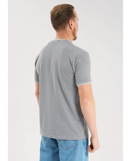 CLE Футболка муж. 562538/04кжн maxi(макси), серый/белый