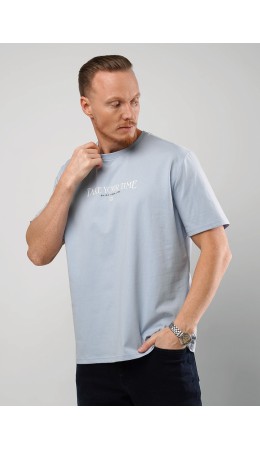 CLE Футболка муж. 562598/10кд maxi(макси)_п, голубой