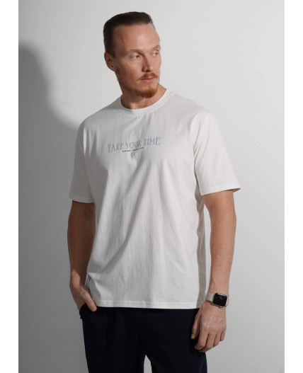 CLE Футболка муж. 562598/10кд maxi(макси)_п, молочный